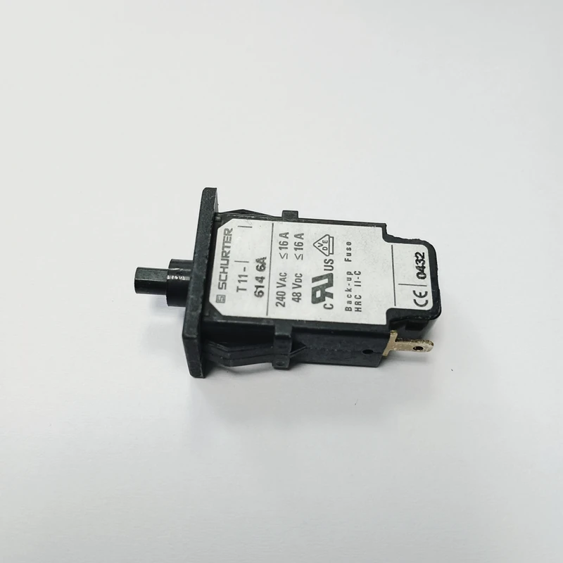 2PCS SCHURTER T11-614 Switch Circuit Breaker 6A T11-614-6A Device Circuit Breaker Switch