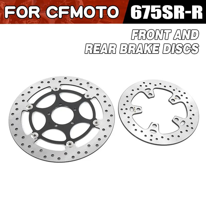 Discos De Freno Delanteros Y Traseros Para Cfmoto 675Sr-R, Accesorios Para Motocicleta Cf Moto 675Sr Cf650-10, Repuestos Para Moto — -56%, 24.24€ Coupon, from 18.29€ – 56% descuento – €18.29