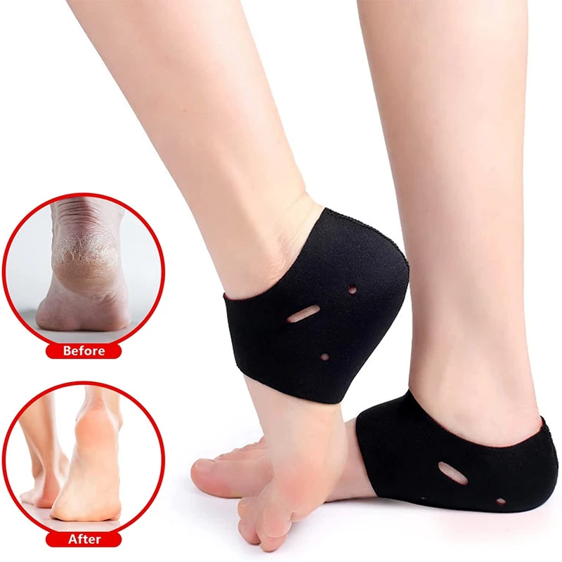 Bantalan Sol Pelindung Hak Tinggi untuk Mengurangi Tekanan Pembungkus Plantar Orthotic Hak Hangat Nyeri Kaki Lengkungan Penyangga Lengan Penjepit Pergelangan Kaki