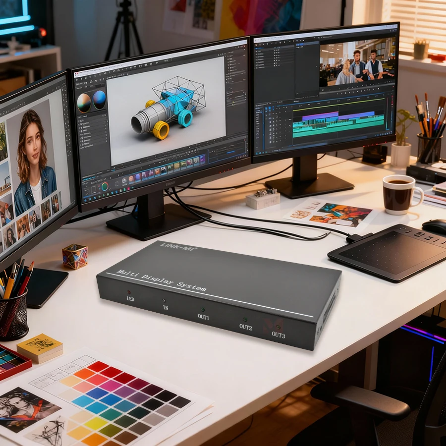 1 In 3 Out Dp To Hd… - image