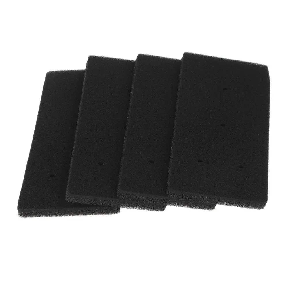 4PCS 4 Holes Dryer Sponge Filter Foam Black Washer Dryer Filter Dryer Foam Filter for Whirlpool 481010716911 HX HMMR10440
