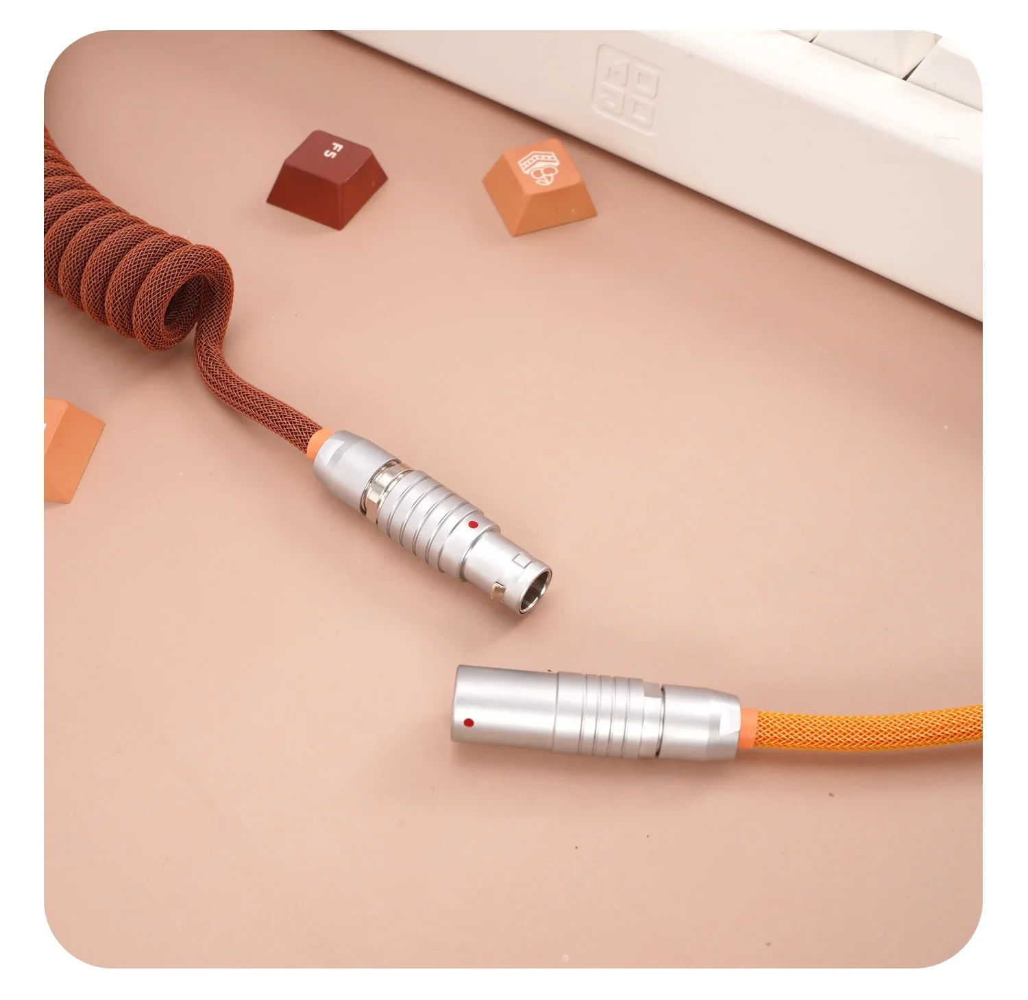 Linha de dados de teclado mecânico personalizado manual GeekCable GMK tema SP linha de tampa de chave