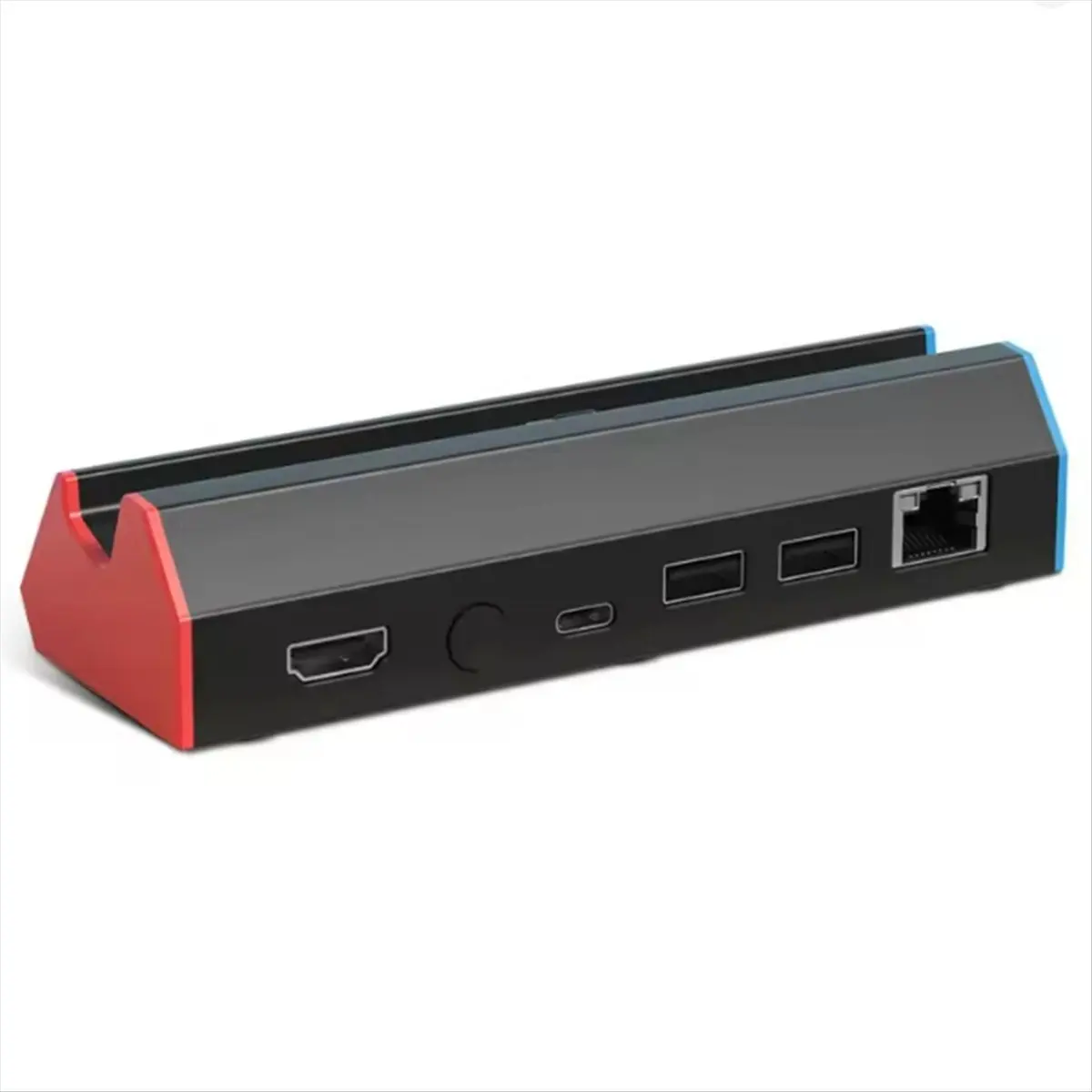 A26Z For Switch/OLED TV Dock with LAN Port, 4K -Compatible, USB 2.0 & Type-C - Charging Station & Hub