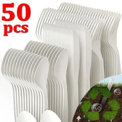 Disposable Fork Spoon Knife Cutlery Set Natural Corn Dinnerware for Party Tableware Dessert Cake Spoons Christmas Dinner Set