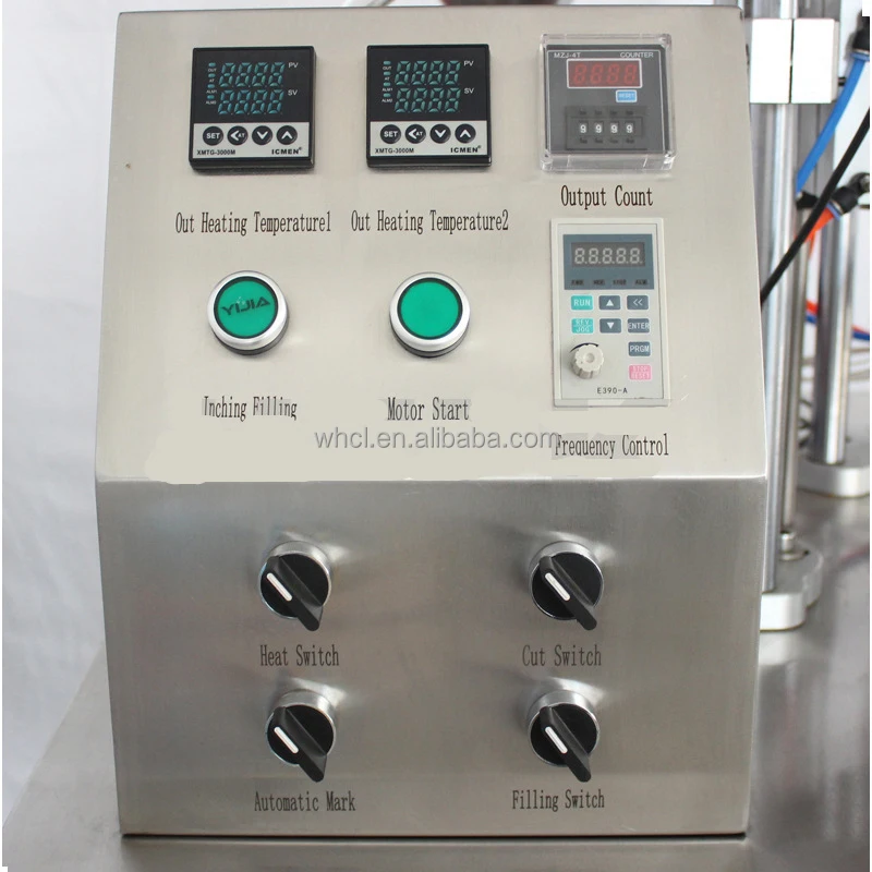 Ultrassônico semiautomático 50ml 150ml creme pomada pasta de dente enchimento alumínio tubo plástico macio máquina selagem enchimento