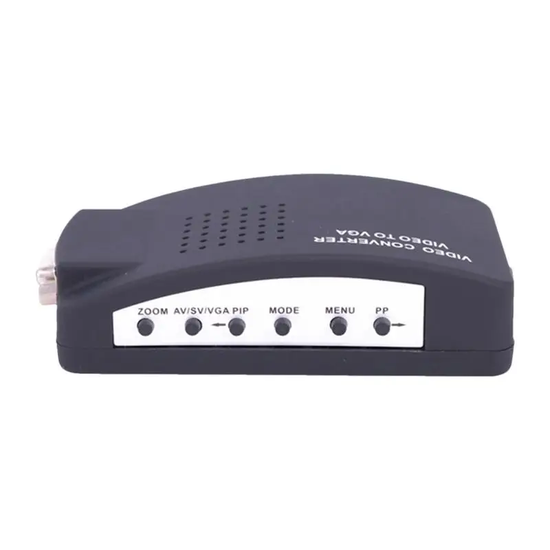 

Video Converter Box Multipurpose BNC To VGA Video Converter Stable Black Video Converter Anti-Interference Video Converter