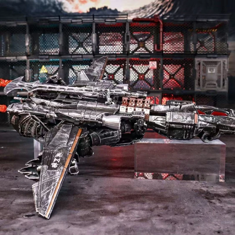Transformation Toy MW-01 MW01 Alloy Enlarged Version of Battle-damaged Megatron Action Figure Model Collection Gift