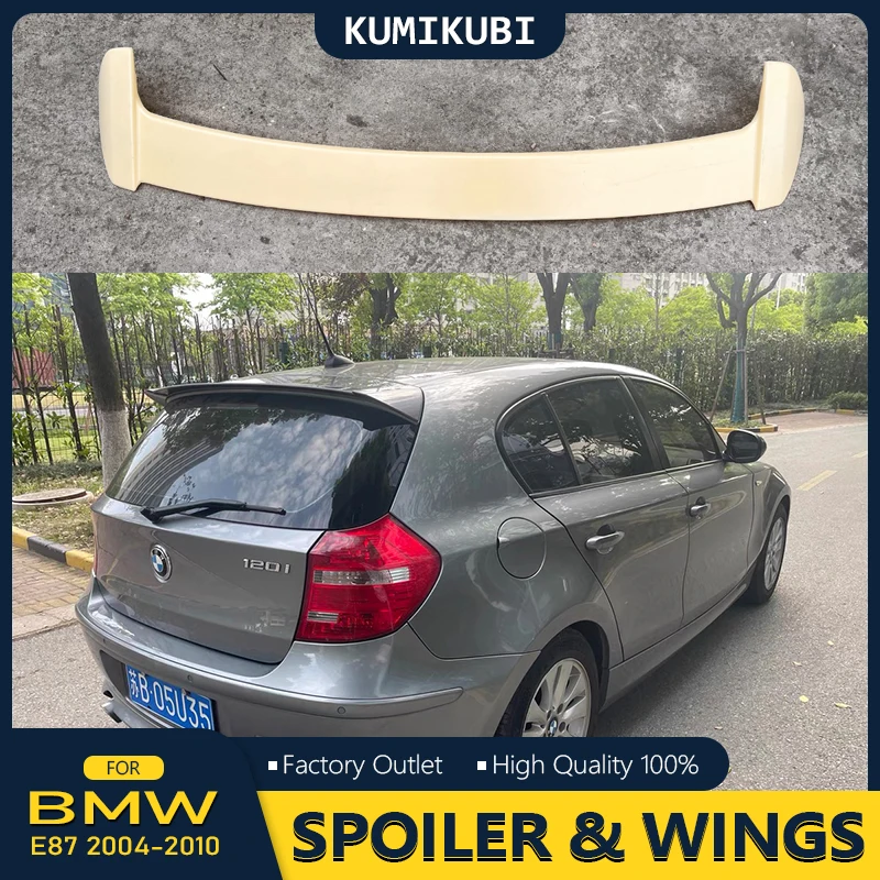 For BMW 1 Series Hatchback E81 E87 120i 118i 116i Car Roof Spoiler Rear Trunk Spoiler 2004-2010 Rear Wing ABS Body Kits Tuning