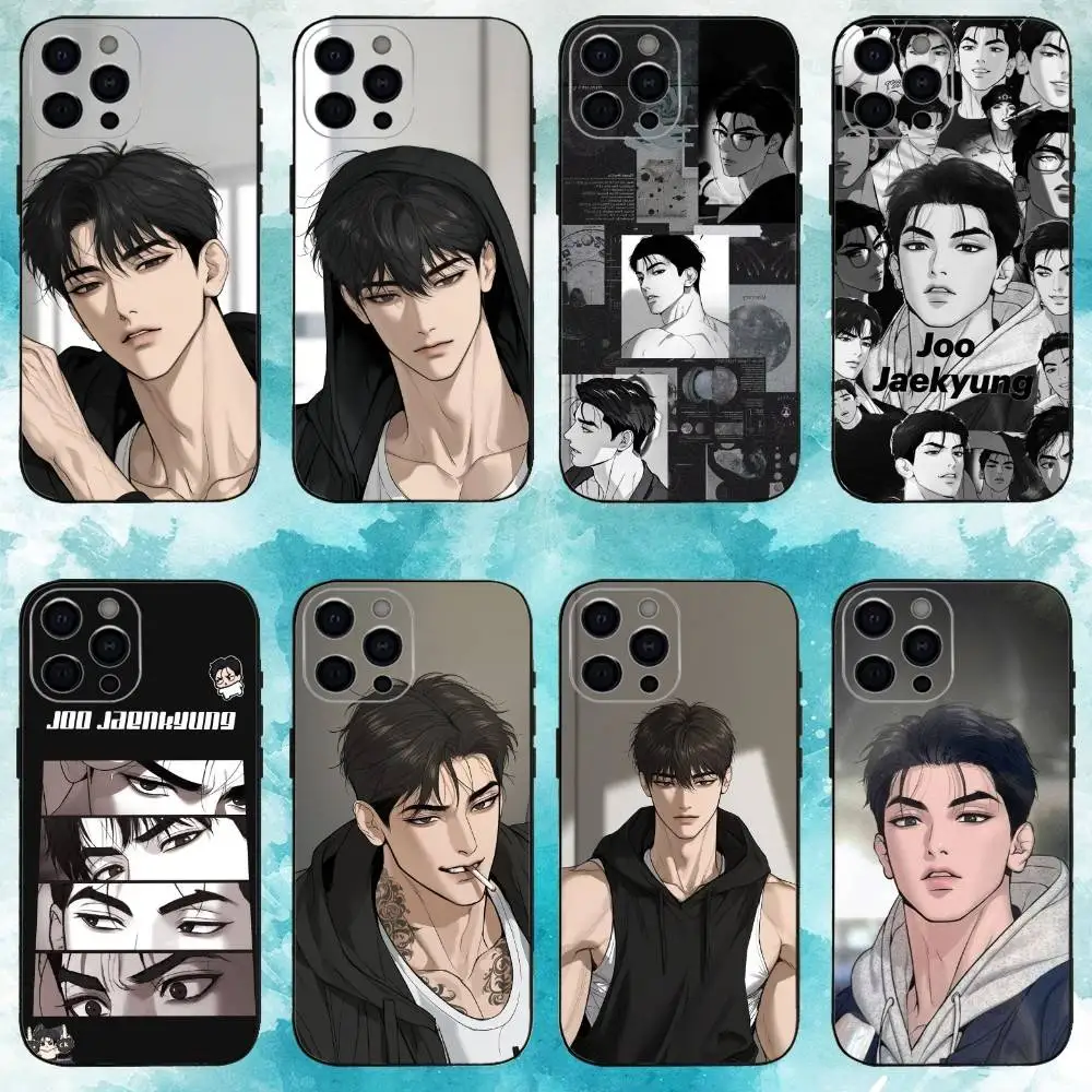 

J-Joo J-Jaekyung Jinx Phone Case For iPhone17,16,15,14,13,12,11 Plus,Pro Max Soft Black Cover