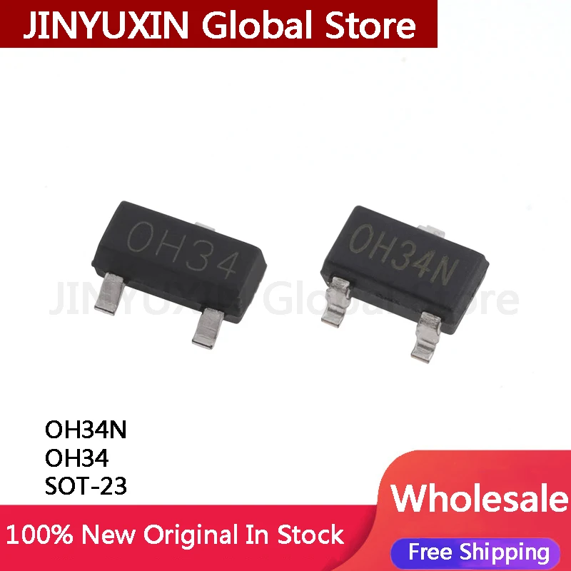 20 pezzi OH34N OH34 SOT-23 IC Chip in Stock