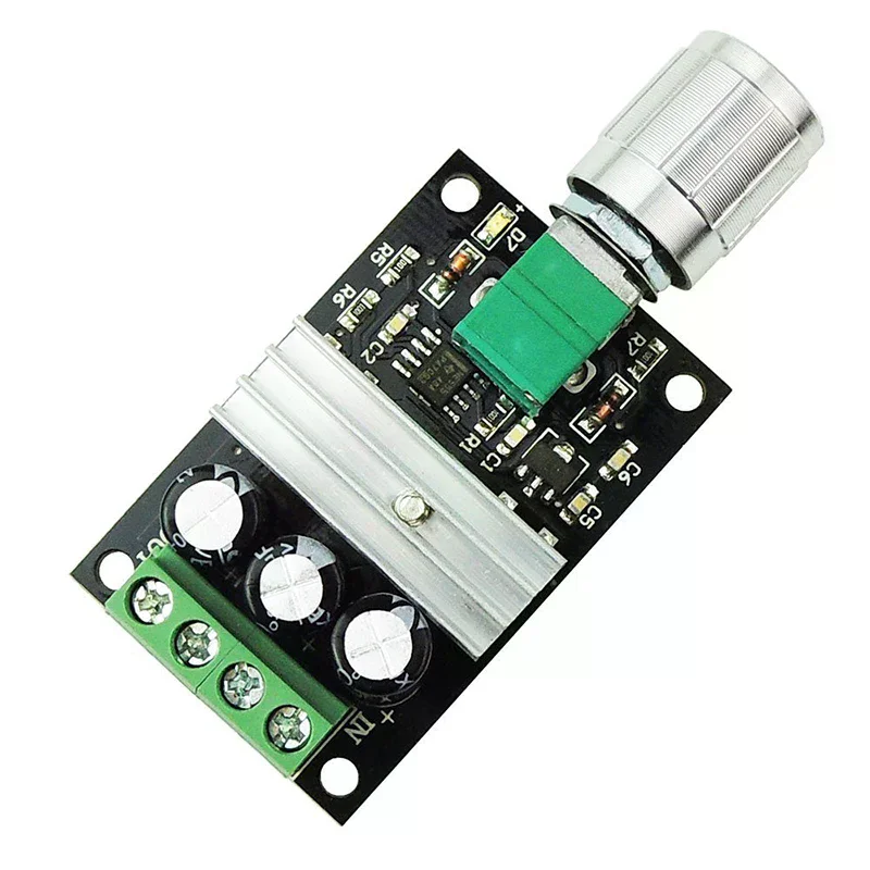 PWM DC Motor Speed Controller – 3A Adjustable Regulator for 6V/12V/24V/28V Motors