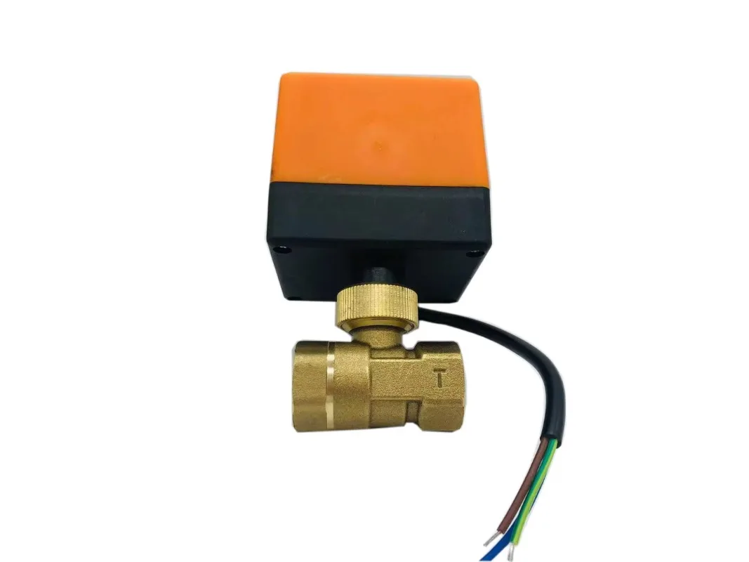 2 Way Electric Brass Ball Valve Actuator  Motor Automatic Control Brass Valve