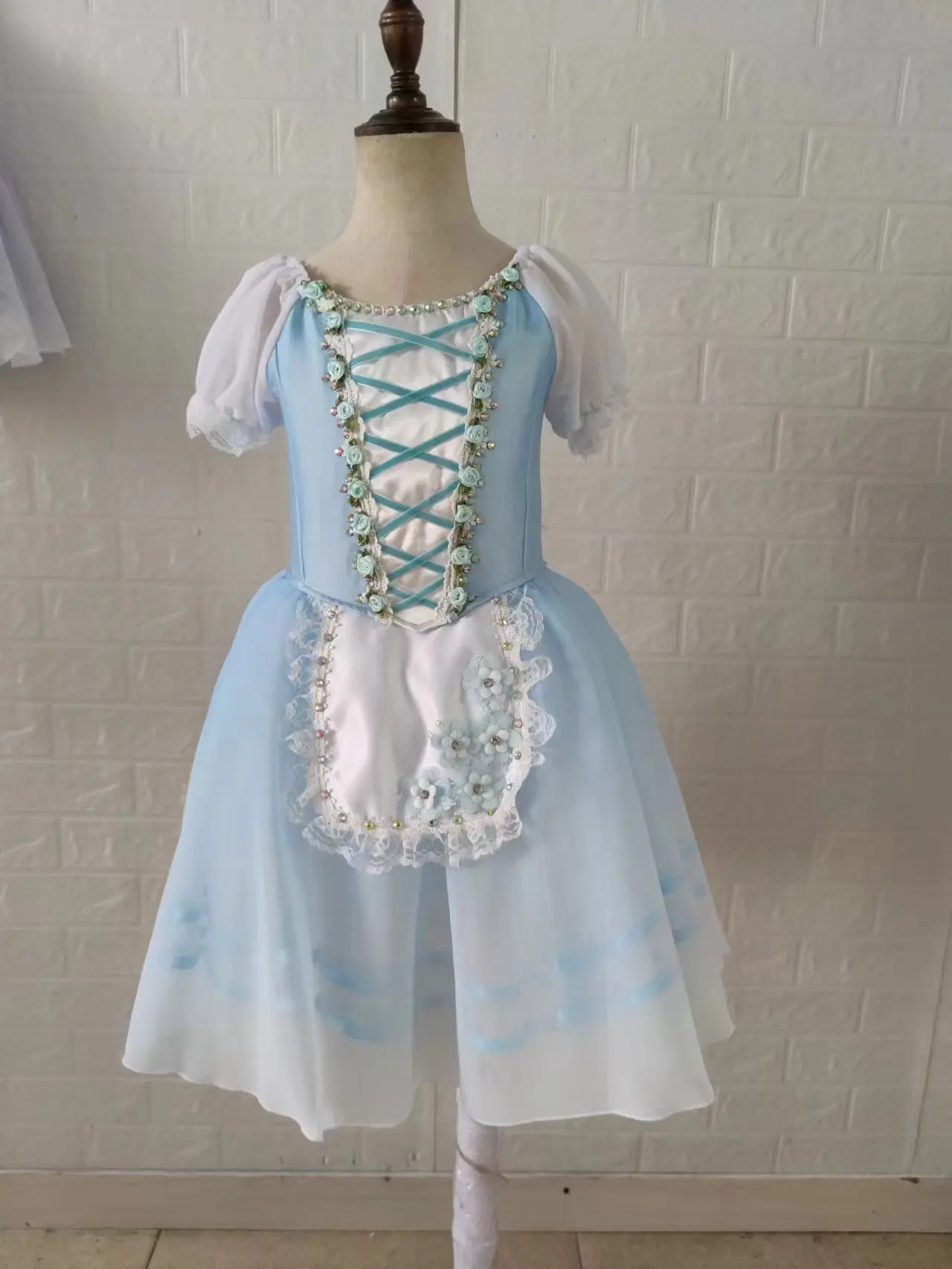 2023 Gopelia Gisele vestido de Ballet no puede cerrar la hija actuación de ballet vestido largo niños adultos profesionalmente a medida