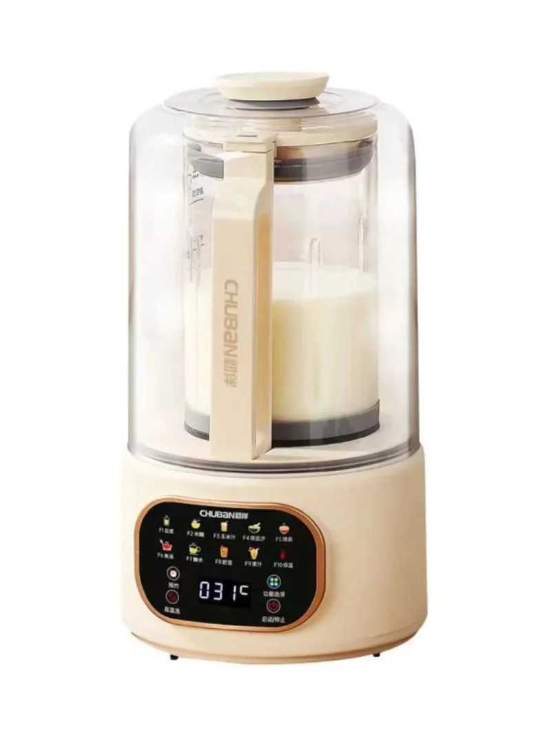 

Mute Cytoderm Breaking Machine Household Multi-Function Soybean Milk Automatic Complementary Food Juicer Cooking Health Kettle