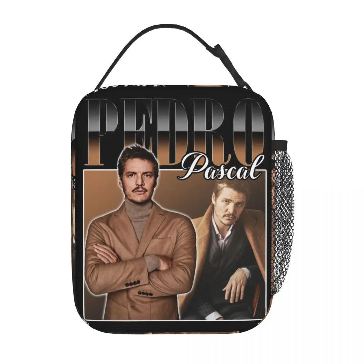 Pedro Pascal Thermal Insulated Lunch Bags School Portable Lunch Container Thermal Cooler Food Box