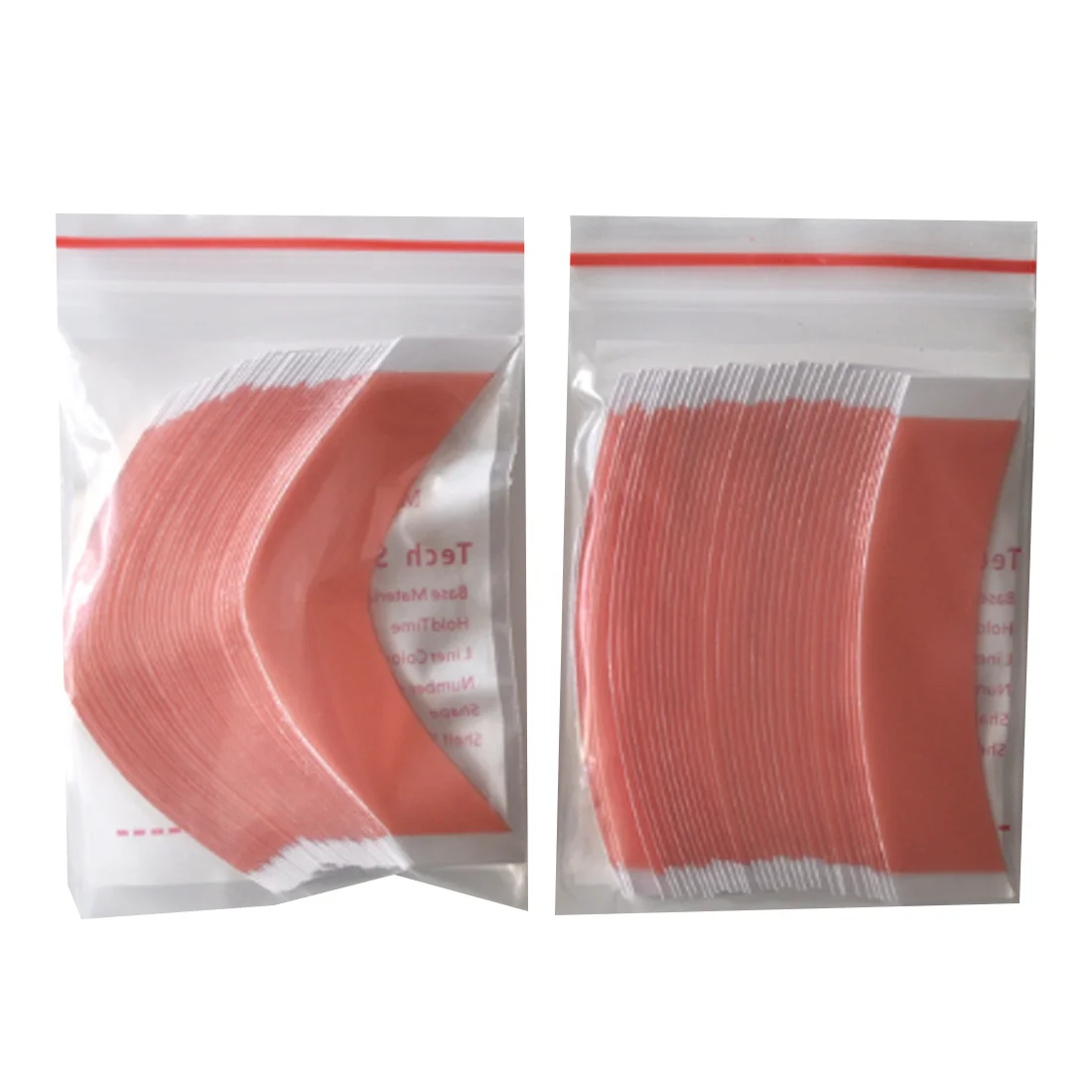

B89B-72Pcs/Lot Duo Tac Hair Double Adhesive Fixed Tape Super Strong Wig Extension Lace Toupee Accessory Invisible Strips C+CC