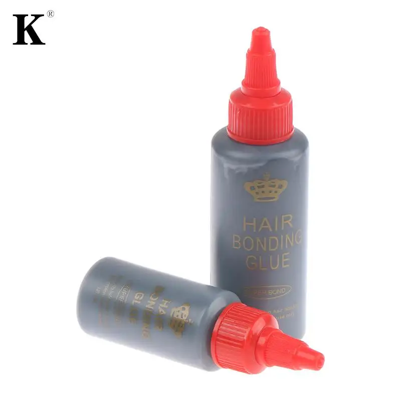 30/60ml Toupee Tool Liquid Adhesive False Eyelashes Wig Glue Easy Apply Salon Hair Extension Waterproof Professional Invisible