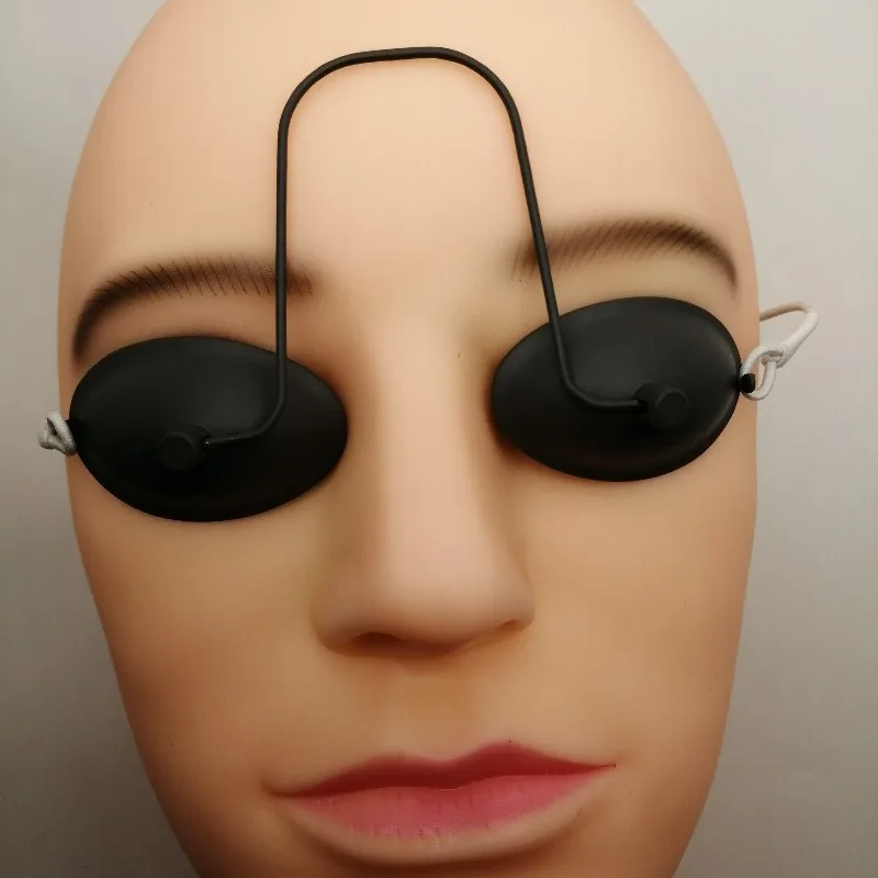 Red and blue light eye mask photon skin rejuvenation spectrometer LED metal eye care laser shading
