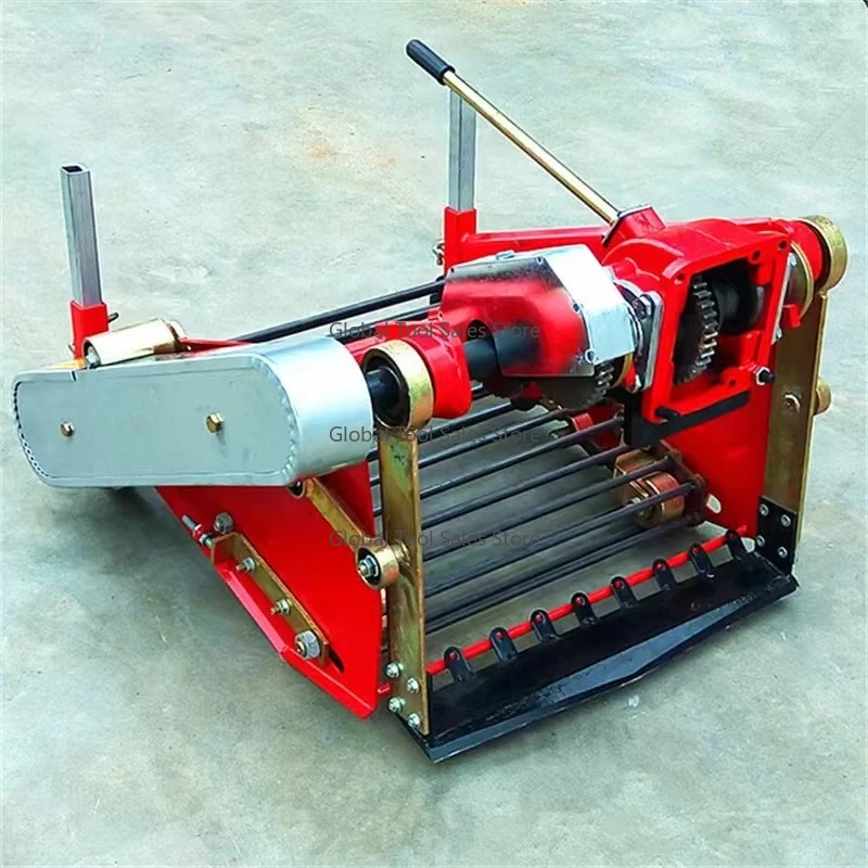 Hot Sale 12-28 Walk-behind Tractor-driven Underground Root Crop Harvester Easy to Use and Durable Mini Potato Harvester