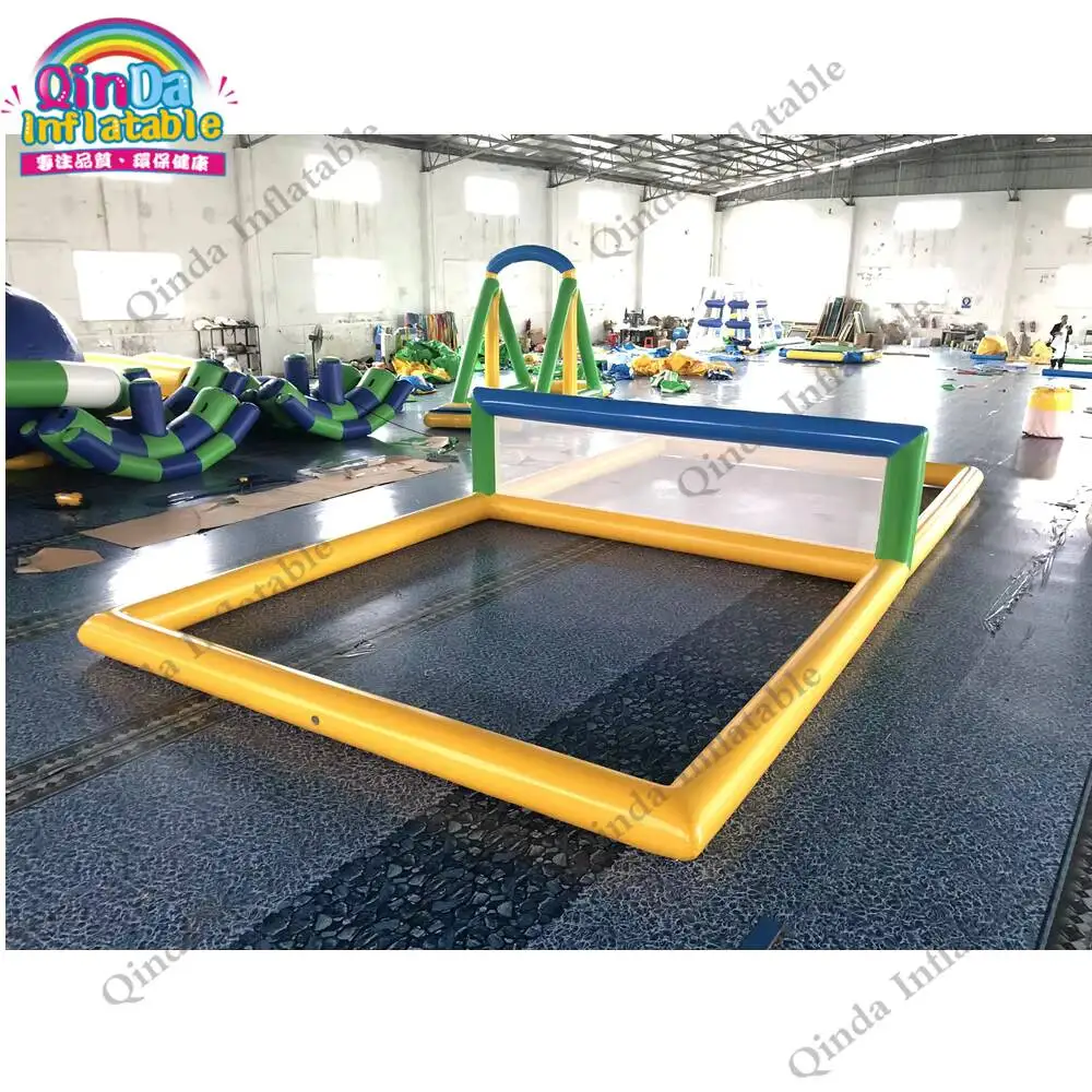 

Надувная волейбольная площадка для водных игр из ПВХ 0,9 мм по заводской цене, на заказ, для пляжа