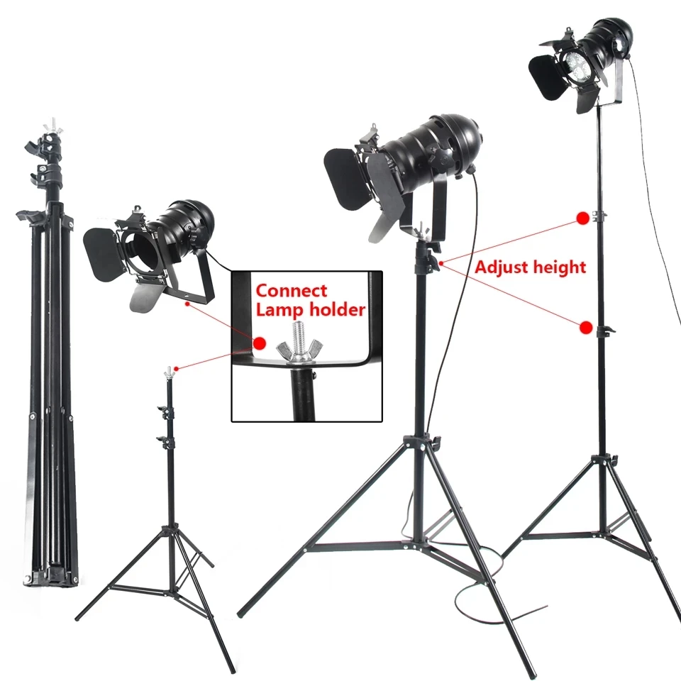 Industrial Bar Creative Studio Retro Tripod Black Floor Lamp Lights Room Light Stand Ceiling Lighting