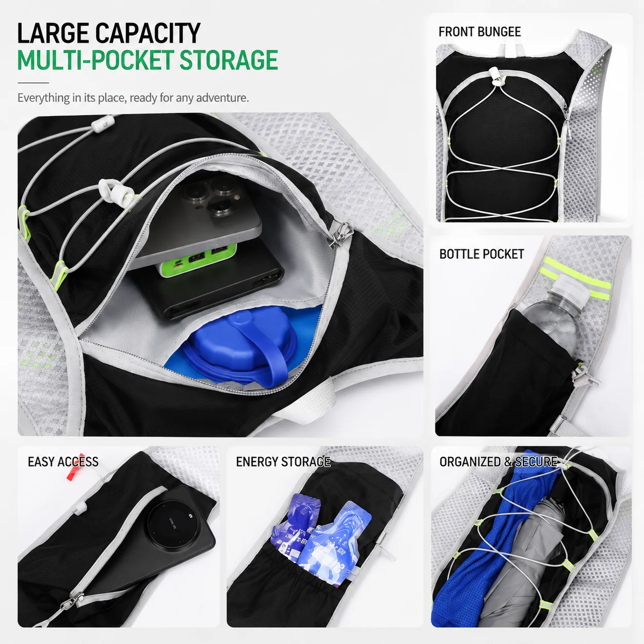 Lightweight Cycling Hydration  - огляд і ціна Reflective Vest Cycling