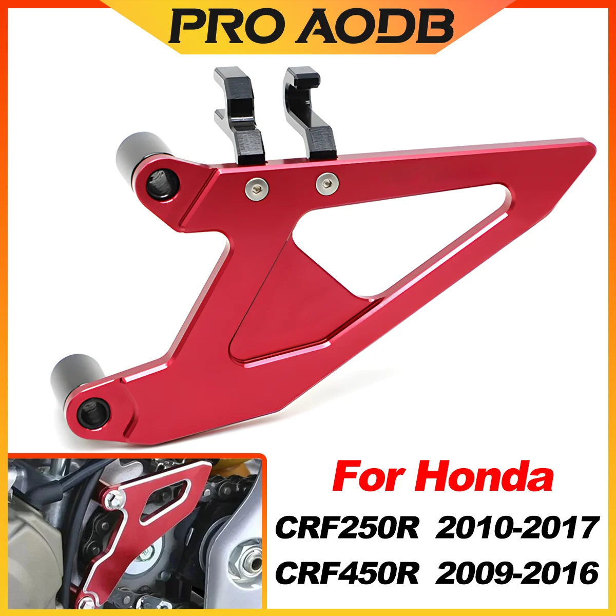 Motocross CNC Ritzel Abdeckung Kettenschutz Für Honda CRF250R CRF450R CRF 250R 450R 2010-2016 2017 Motorrad Zubehör