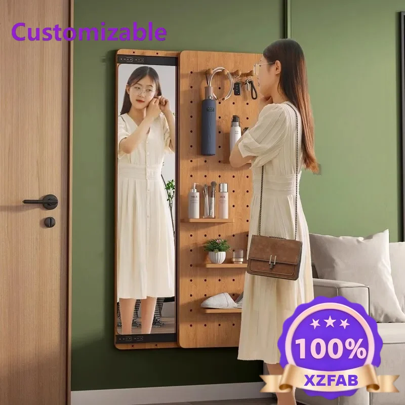 Factory Direct 2026 Dongmu Jiayi invisible full-length mirror hides full-body mirror, attached to the wall can block wall-mounte