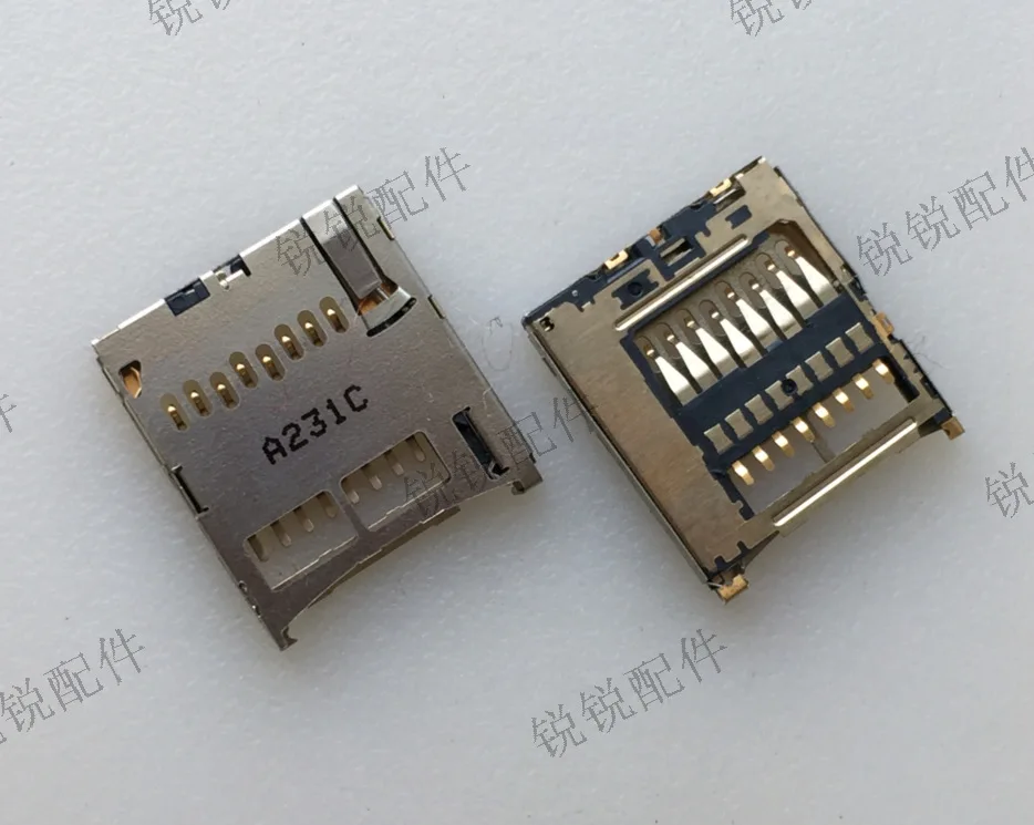 For new original TF card holder MicroSD mobile phone memory card holder TF memory, memory card slot connector
