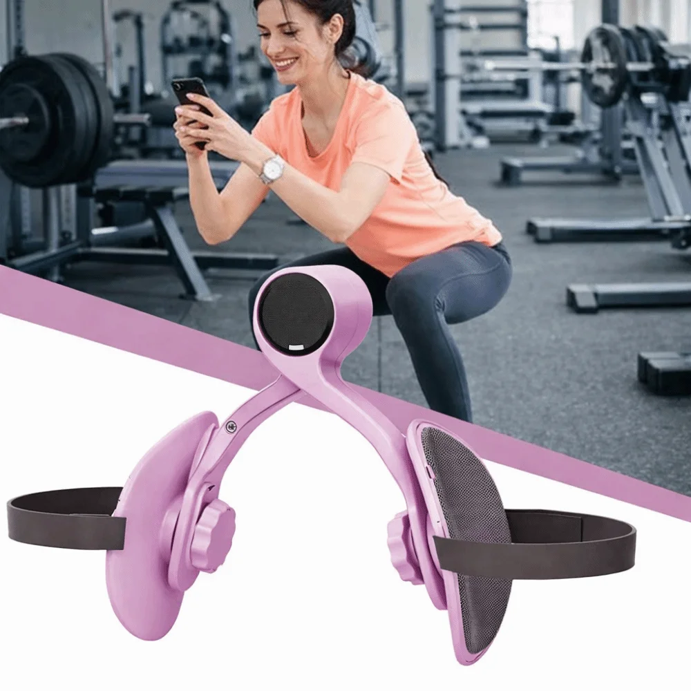 Strength Adjustable Pelvic Floor Trainer Multifunctional Non-Slip Kegel Training Device with Counter 360 Degree Rotation