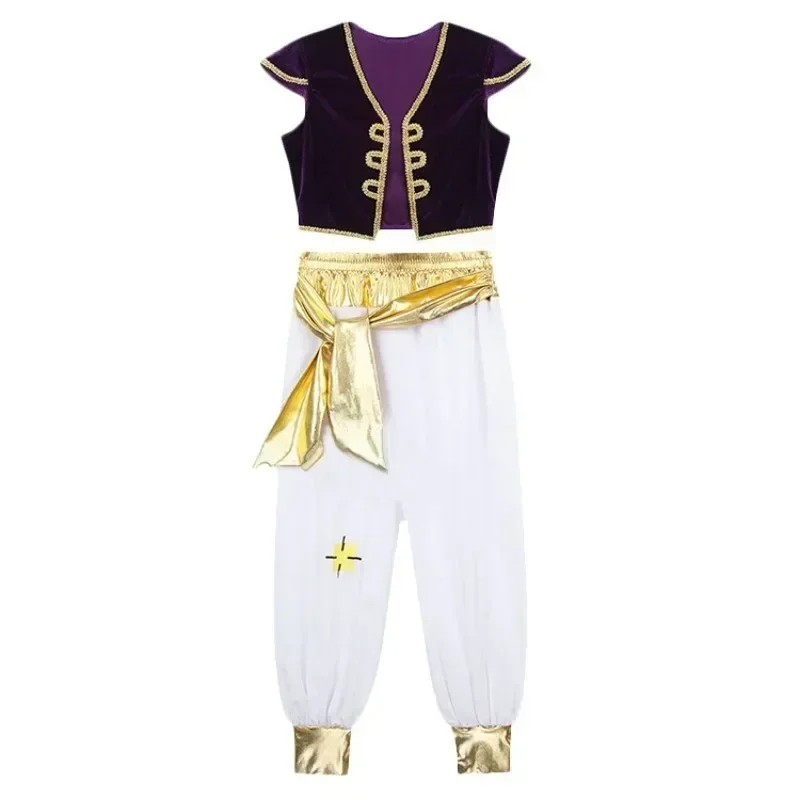 Kids Arab Prince Costume Suits Party  Cos Costumes  Love Live Cos Aladdin children's costume masquerade costumes