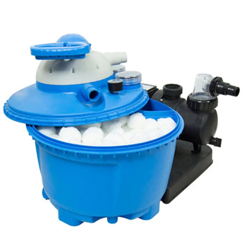 PHFU-6X Swimming Pools Filter Balls Wet Dry Cotton Canister Clean Fish Tank Filter Material Water Purification Fiber 200G