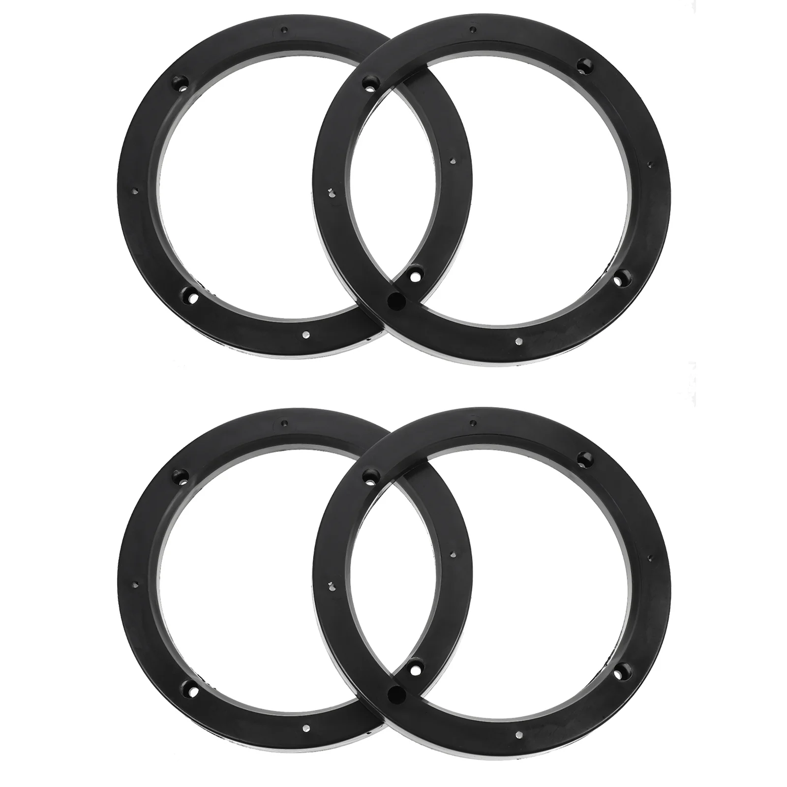 

2 Pairs Durable Car Speaker Spacers Adapter Ring Universal Hollow Abs Speaker Gasket Audio Modified Gasket For Auto Accessoires