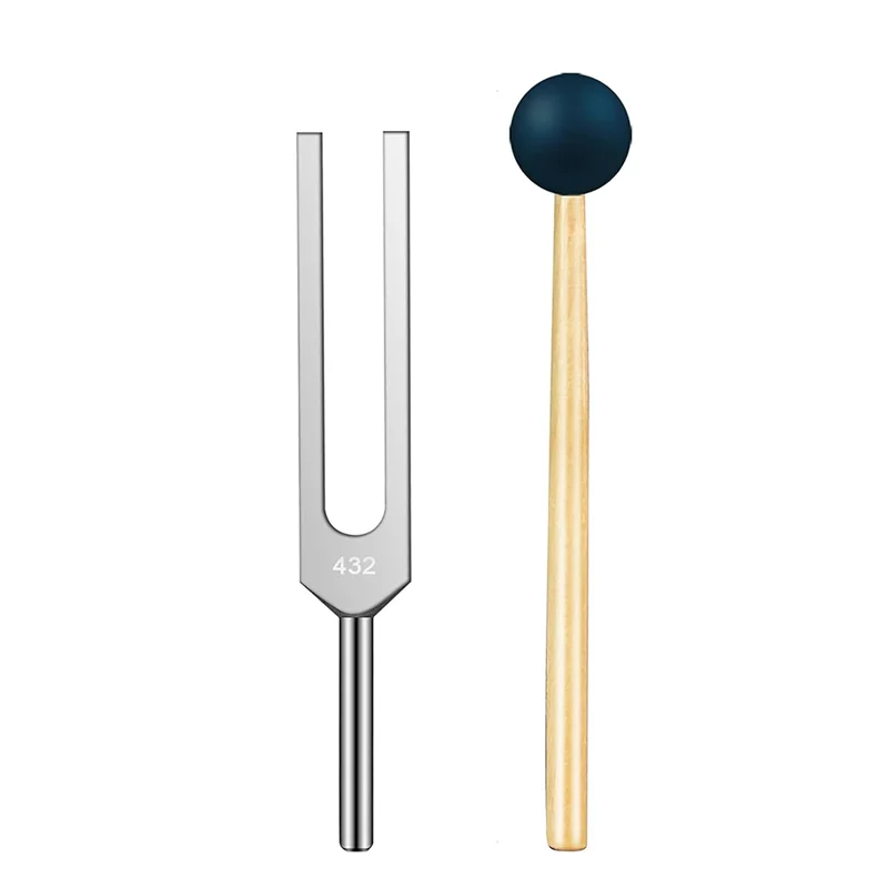 Imagem -06 - Tuning Fork com Caixa de Ressonância 432hz para Cura Sonora Testes Auditivos Meditação