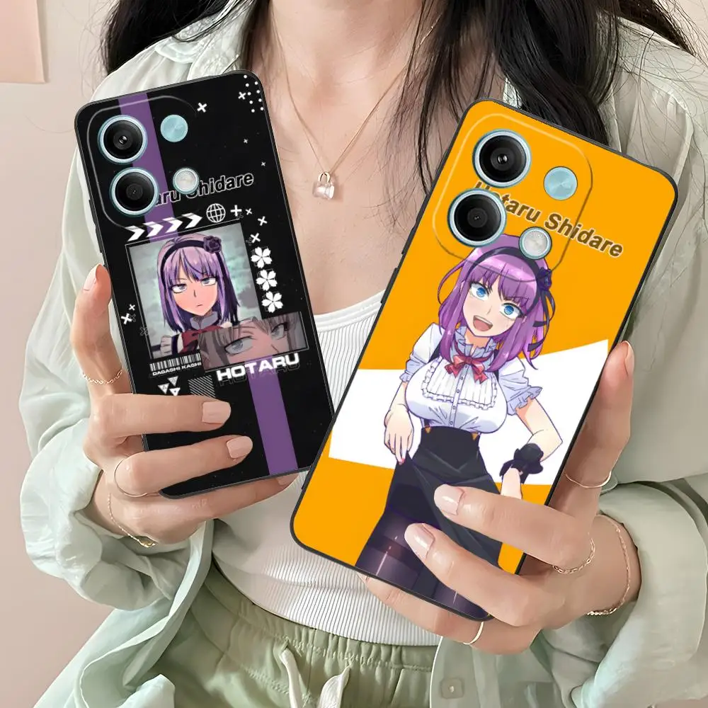Dagashi Kashi Hotaru حافظة هاتف محمول لهاتف Xiaomi Redmi Note 14 13 12 11 S Pro Plus 4G 5G غطاء طباعة ملون غطاء الهاتف الذكي #4