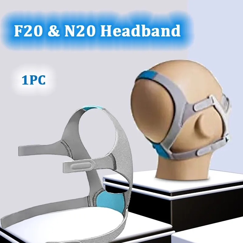 Head Strap for Resmed Airfit F20 N20 Replacement Headband CPAP Adjustable Replacement Headgear