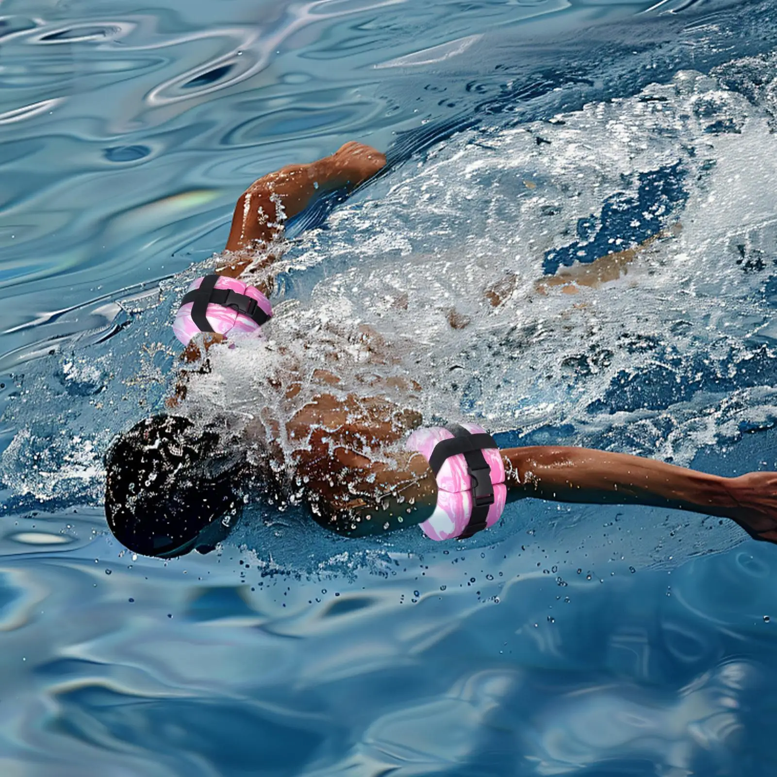 Schwimmmanschetten, tragbar, verstellbar, EVA-Schwimmring, Fitness-Workout, Wasseraerobic für Erwachsene, Profis, Enthusiasten, Anfänger