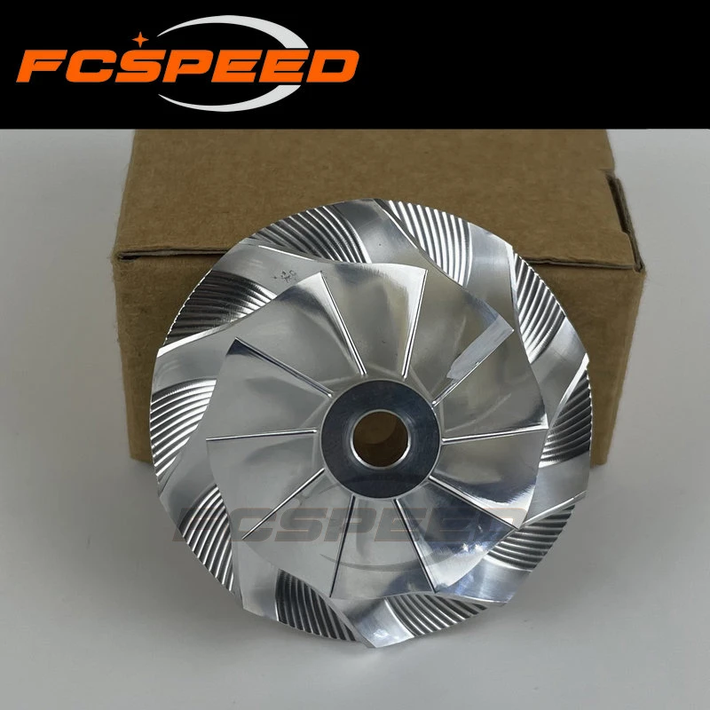 Hybrid 10+0 MFS Turbo MFS Billet compressor wheel T25, T250-4, T250-04 452055 for Land-Rover Defender 2.5 TDI 126HP 93Kw