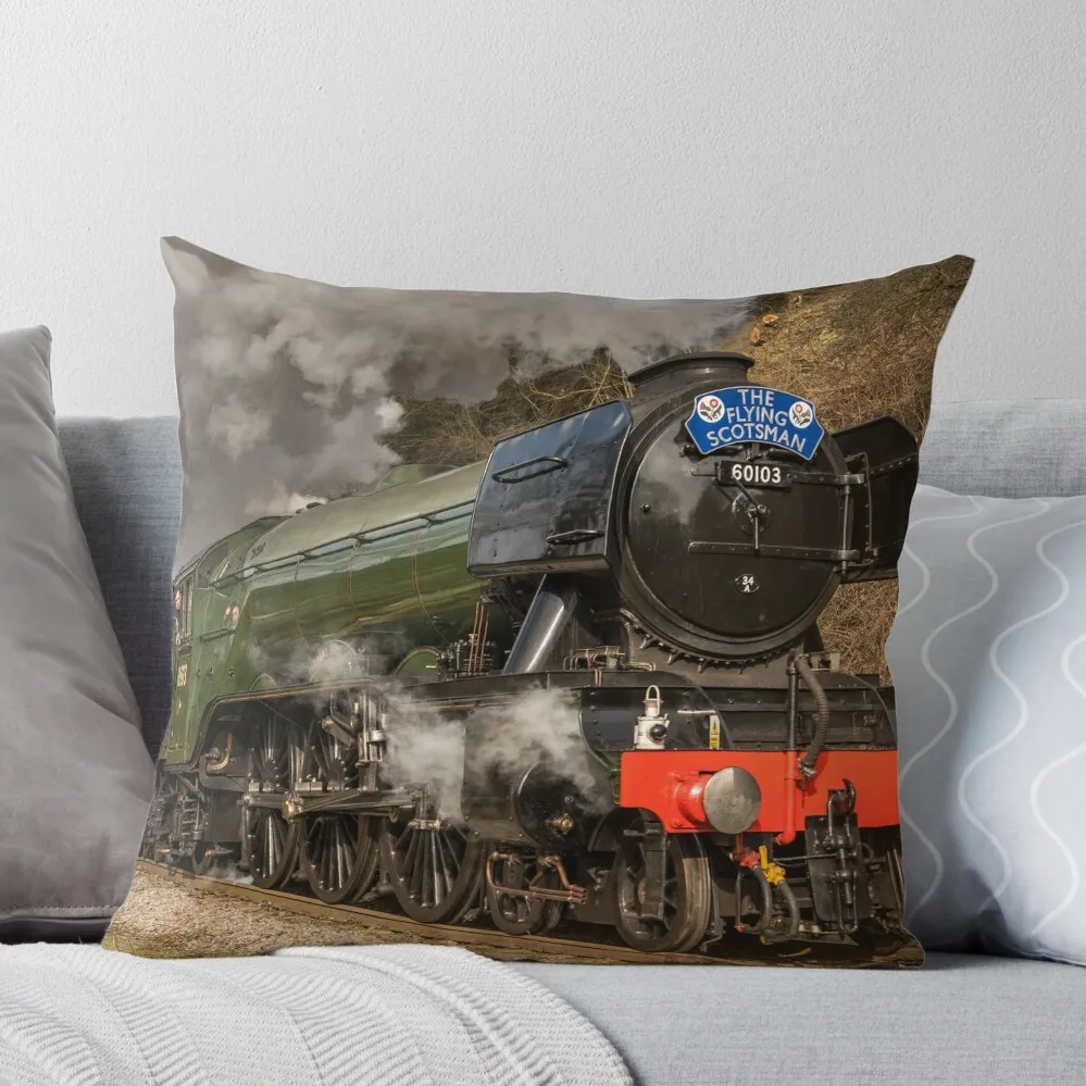 The Flying Scotsman Throw Pillow Sitting Cushion luxury home accessories Sofa Cushions Cover