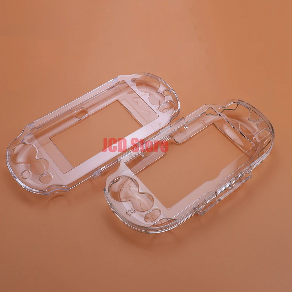 Funda protectora de cristal transparente, carcasa dura para PS Vita PSV 1000 2000 PSP Go, cubierta protectora transparente para PSP1000 2000 3000