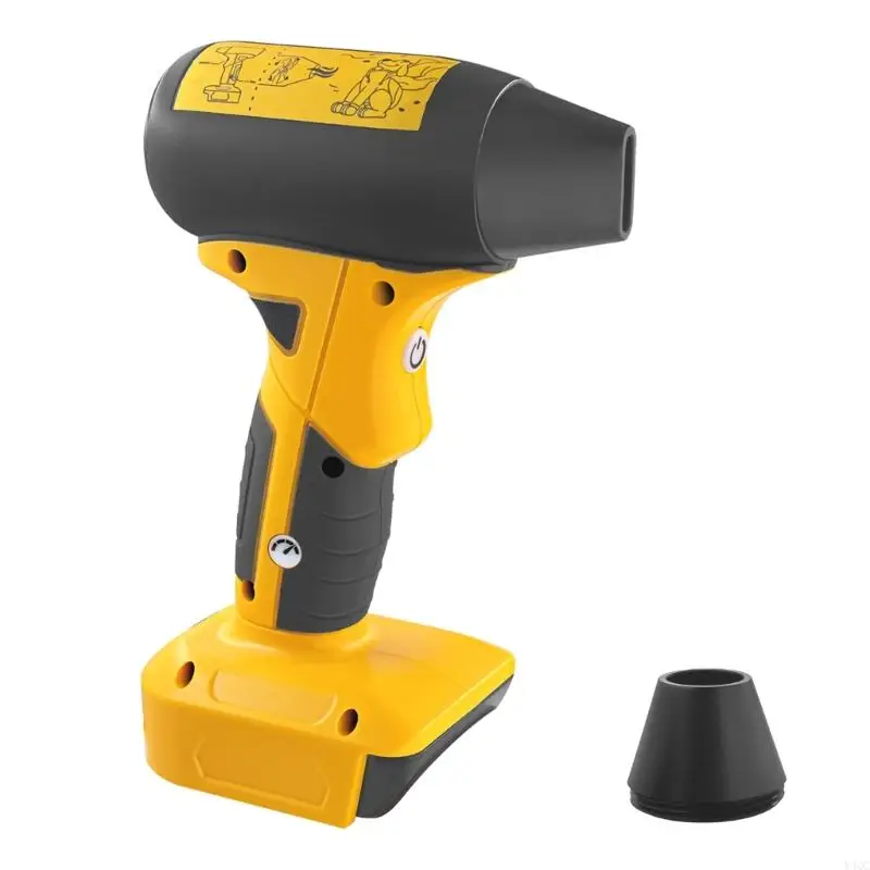 Blower per elettrica per pistole rimozione della polvere a cordone a batteria da 18 V 4 velocità y4qc