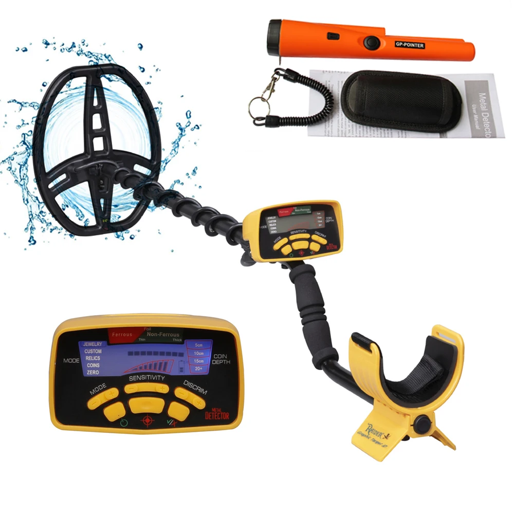 Deep Underground Metal Detector MD-6350 Professional Detecting Gold Detector Equipment  MD6350 Treasure Hunter Gold Digger