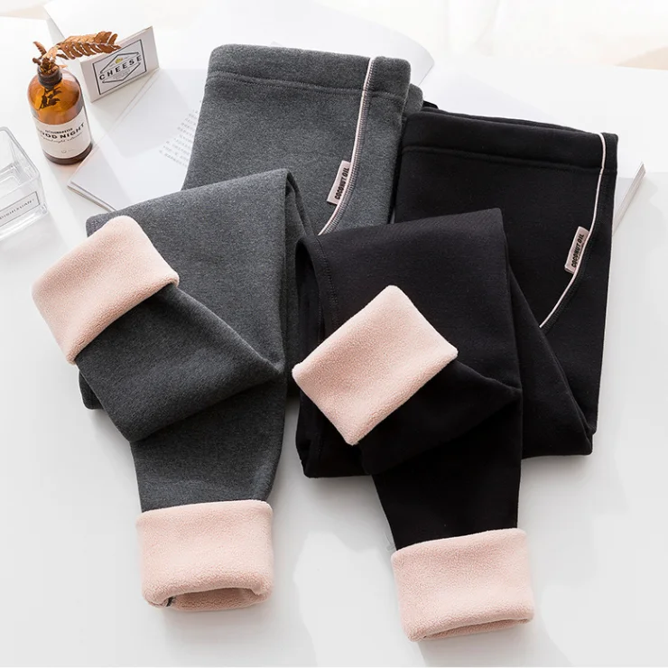 Winter Warm Maternity Clothes Pregnancy Cotton High Waist Leggings Woman Pants With Belt Embroidery For Pregnant Women