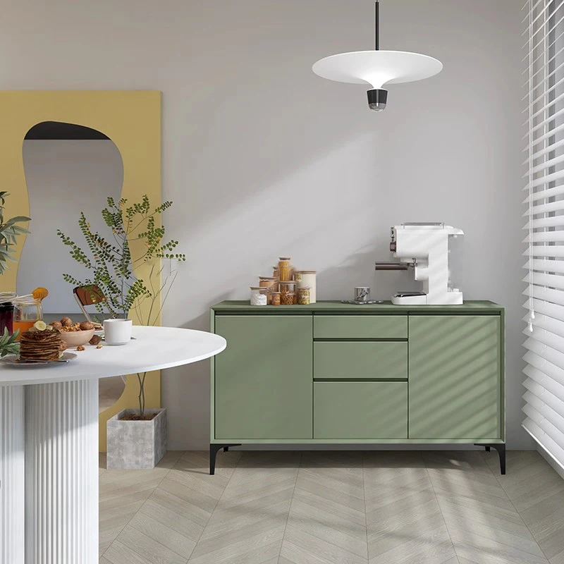 خزانة شاي متعددة الوظائف خزانة مشروبات تخزين بسيط خزانة جانبية لغرفة المعيشة المنزلية خزانة تخزين جدار المطبخ