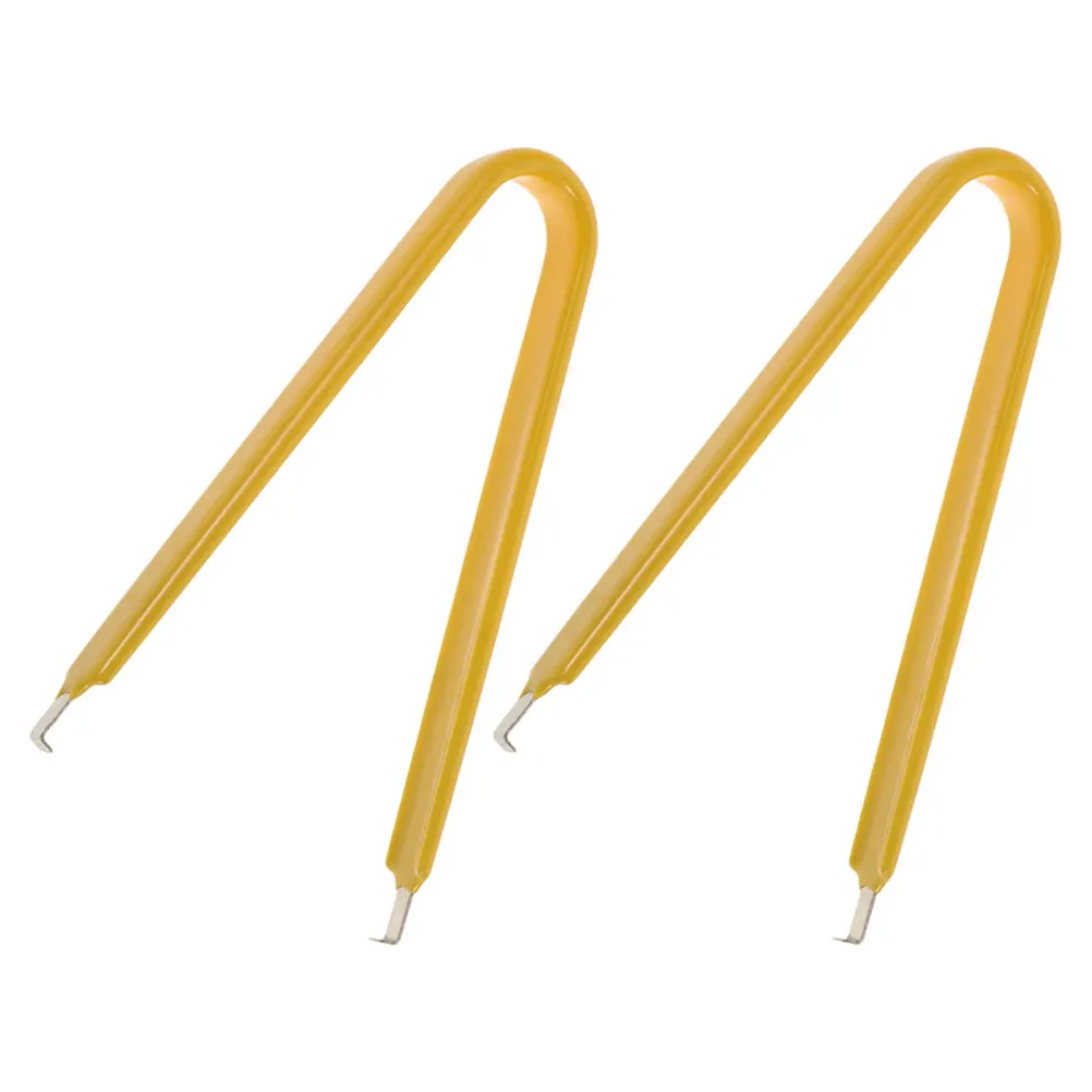 

2Pcs Car Fuse Extractor Tool Stainless Steel Lightweight Automotive Fuse Puller Multifunctional Repair Tool