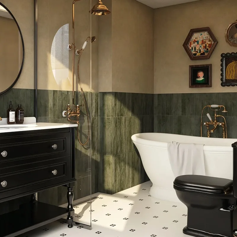 

Floor-to-ceiling cabinet American bathroom cabinet combination marble under-counter basin integrated basin Washing table Washing