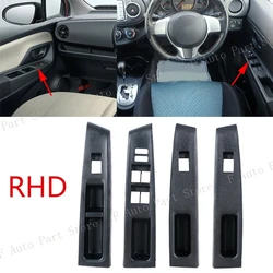 1PC 74231-52630-C0 74232-52570-C0 Window Lift Control Switch Cover Panel Frame For Toyota Vitz 2010 2011 2012 2013 2014 RHD