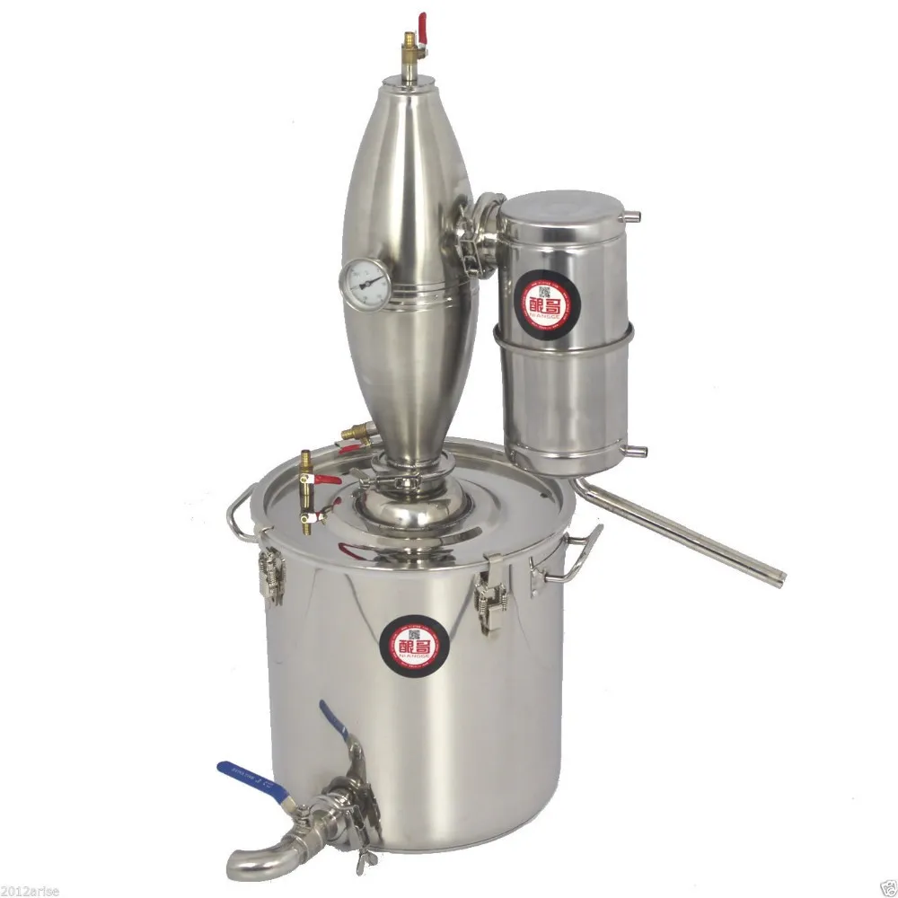 

20L-70L пивоваренное оборудование: домашний небольшой отпариватель вина, дистилляционный ликер langdi, самопивоваренный жаровня, полный набор