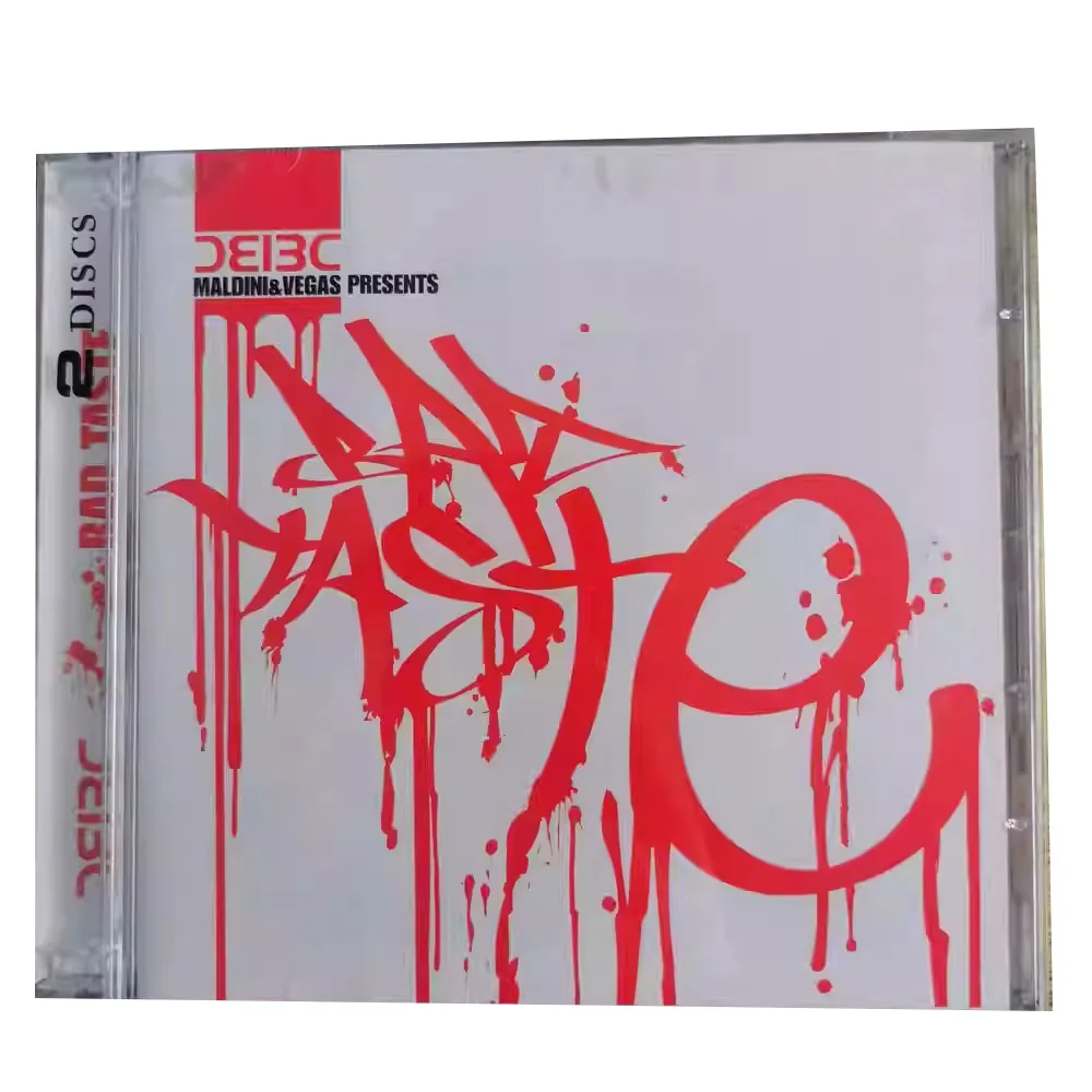 

2CD MALDINI VEGAS PRESENTS BAD TASTE It Combines Street Hip-hop Elements с экспериментальным электронным звуковым эффектом
