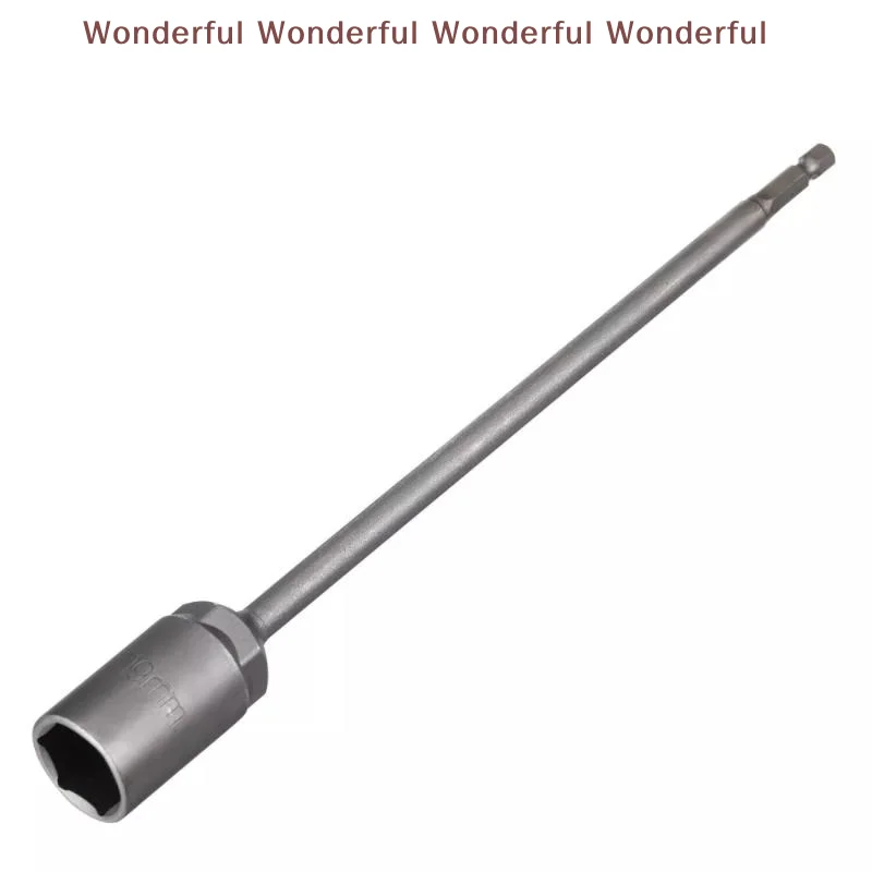 Long Hexagonal Socket Wrench Anti-rust Extended Design Heavy Duty for RV Repair Home Improvement Auto Servicing